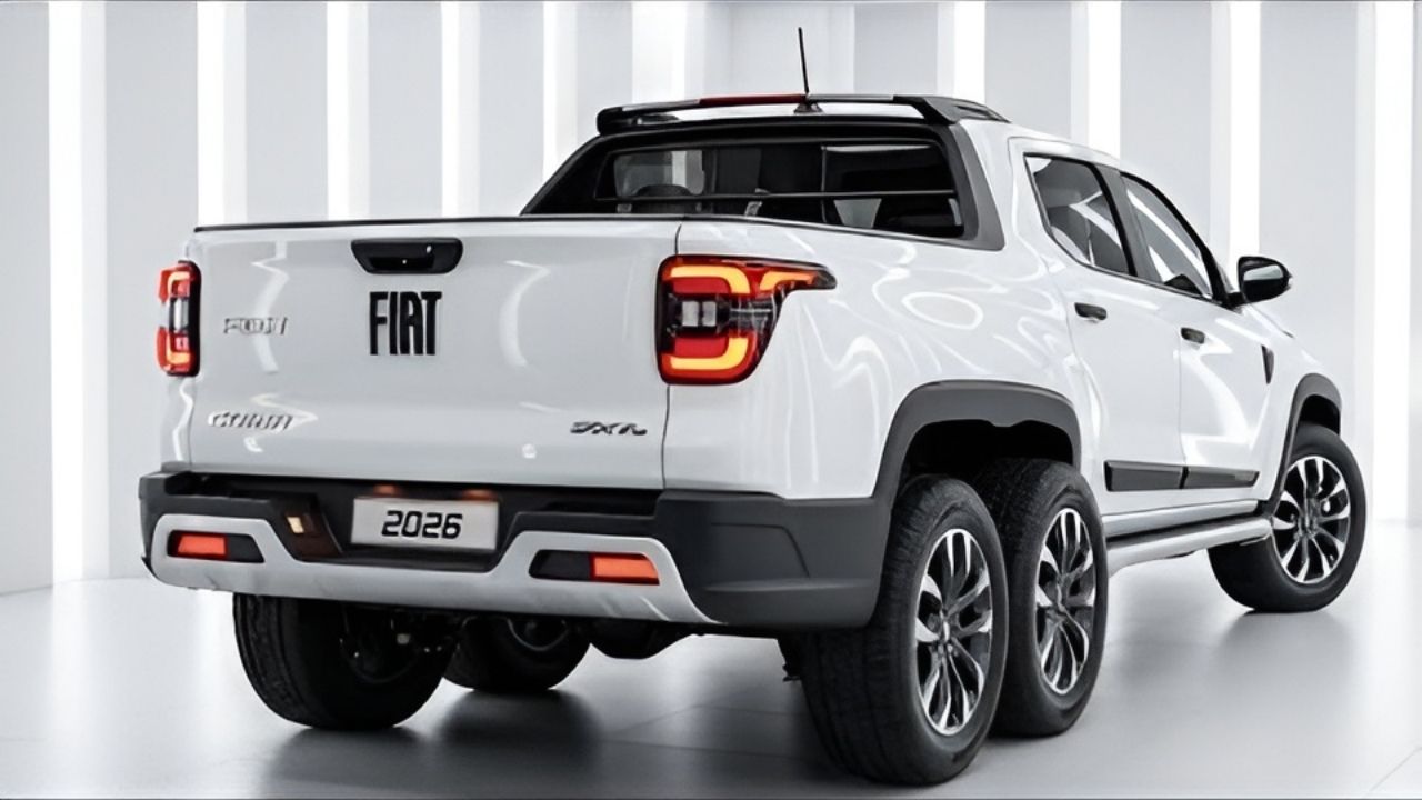 Fiat Strada 6x6 2026: la pick-up más sorprendente y robusta